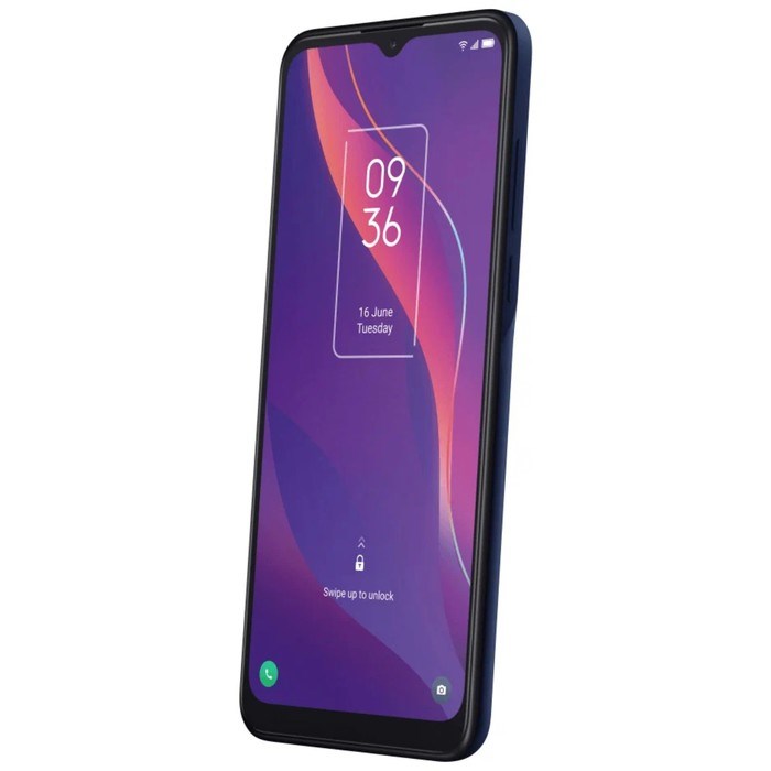 Смартфон TCL 306, 6.52", 3 Гб, 32 Гб, 13 Мп, 5 Мп, 2 Sim, LTE, 5000 мАч, синий - фото 51395509