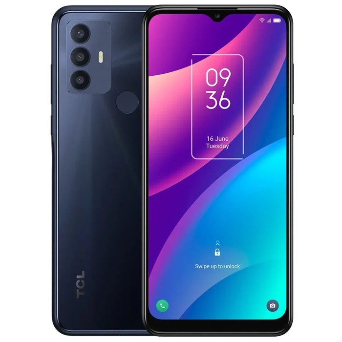 Смартфон TCL 30SE, 6.52", 4 Гб, 128 Гб, 50 Мп, 8 Мп, 2 Sim, LTE, 5000 мАч, синий - фото 51395533