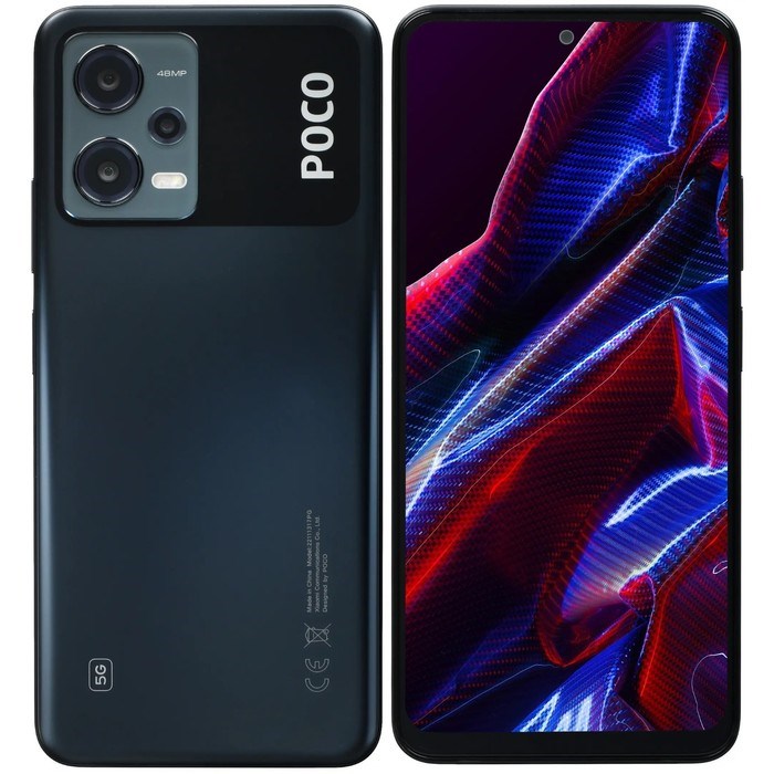 Смартфон Xiaomi POCO X5 5G RU, 6.67'', 8 Гб, 256 Гб, 48 Мп, 13 Мп, 5000 мАч, черный - фото 51395692