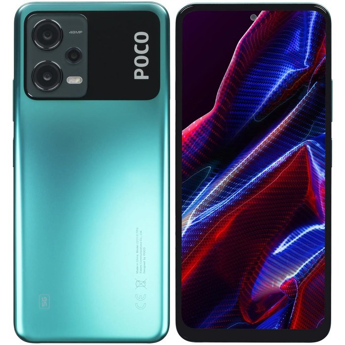 Смартфон Xiaomi POCO X5 5G RU, 6.67'', 8 Гб, 256 Гб, 48 Мп, 13 Мп, 5000 мАч, зеленый - фото 51395722