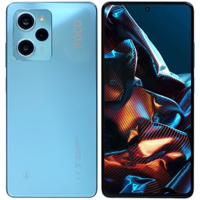 Смартфон Xiaomi POCO X5 Pro 5G RU, 6.67'', 8 Гб, 256 Гб, 108 Мп, 16 Мп, 5000 мАч, синий - фото 51395732