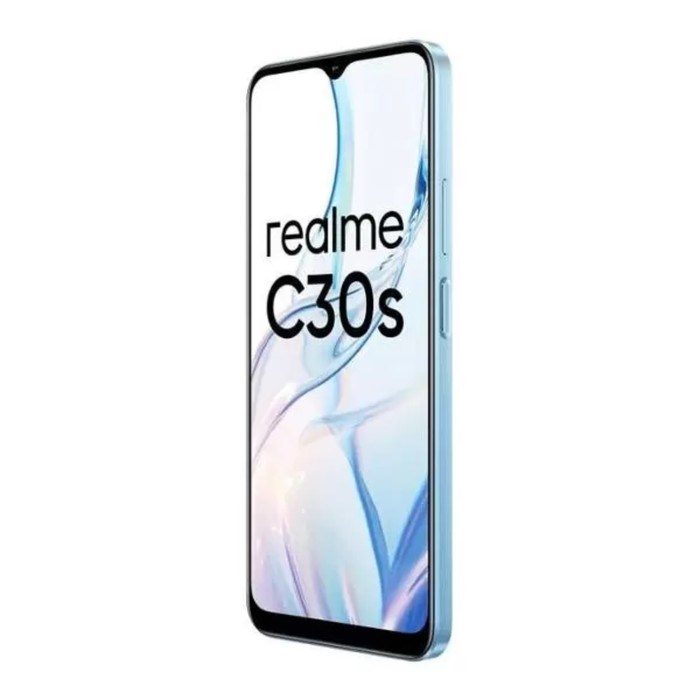 Смартфон Realme C30s, 6.5", 2Гб, 32Гб, 8Мп, 5Мп, microSD, 2sim, 5000мАч, синий - фото 51396049