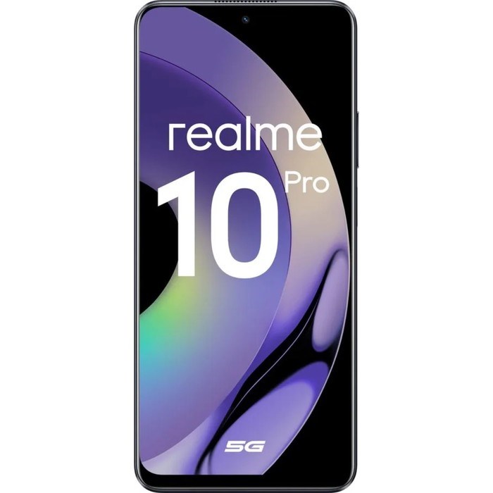 Смартфон Realme 10 Pro 5G, 6.72", 8Гб, 128Гб, 108Мп, 16Мп, 2sim, 5000мАч, черный - фото 51396088