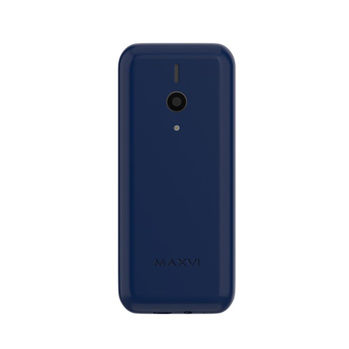 Сотовый телефон Maxvi C27, 1.77", 0.3 Мп, microSD, 2 sim, FM, фонарик, 600 мАч, синий - фото 51396835