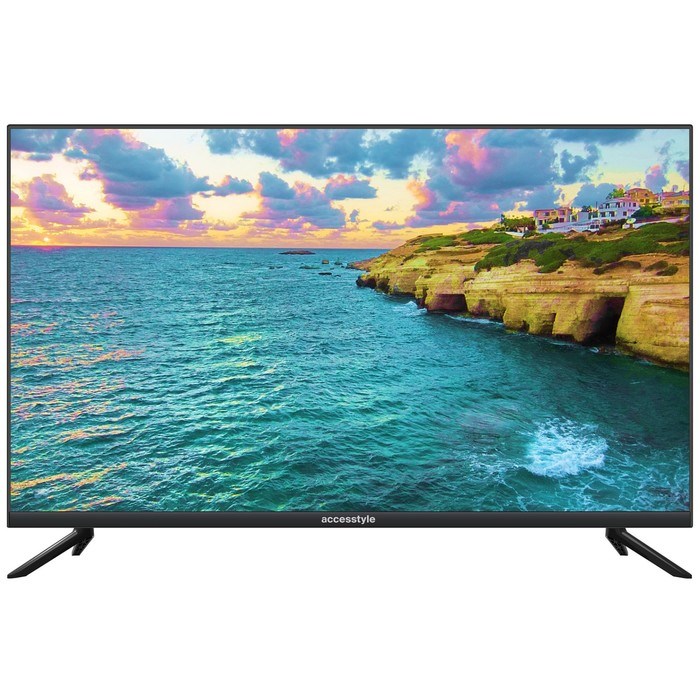 Телевизор Accesstyle U55EY1000B, 55", 3840x2160, DVB/T2/C,HDMI 3, USB 2, Smart TV, чёрный - фото 51396913