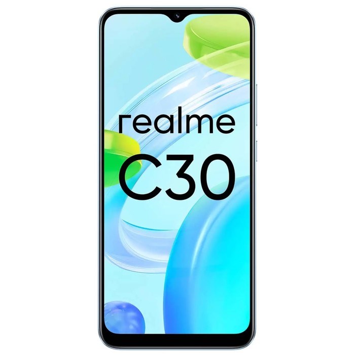 Смартфон Realme C30, 6.5", LCD, 2 sim, 2 Гб, 32 Гб, 8 Мп, 5 Мп, microSD, 5000 мАч, голубой - фото 51396955