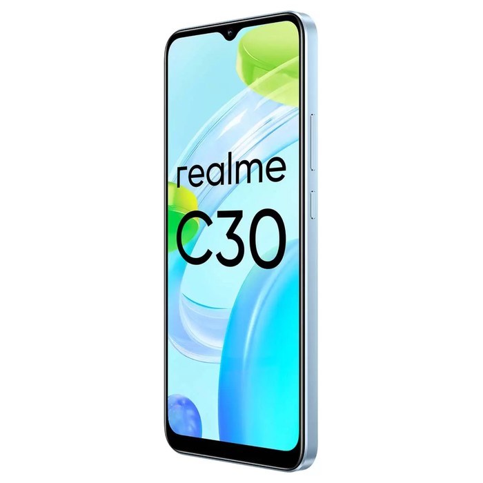 Смартфон Realme C30, 6.5", LCD, 2 sim, 2 Гб, 32 Гб, 8 Мп, 5 Мп, microSD, 5000 мАч, голубой - фото 51396958