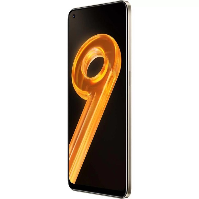 Смартфон Realme 9, 6.4", SAmoled, 2 sim, 6 Гб, 128 Гб, 108 Мп, 16 Мп, 5000 мАч, NFC, золотой - фото 51396967