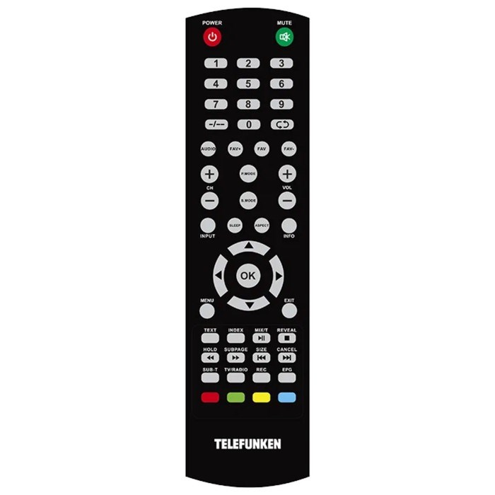 Телевизор Telefunken TF-LED32S72T2, 32", 1366x768, DVB-T2/C/, HDMI 3, USB, черный - фото 51397237