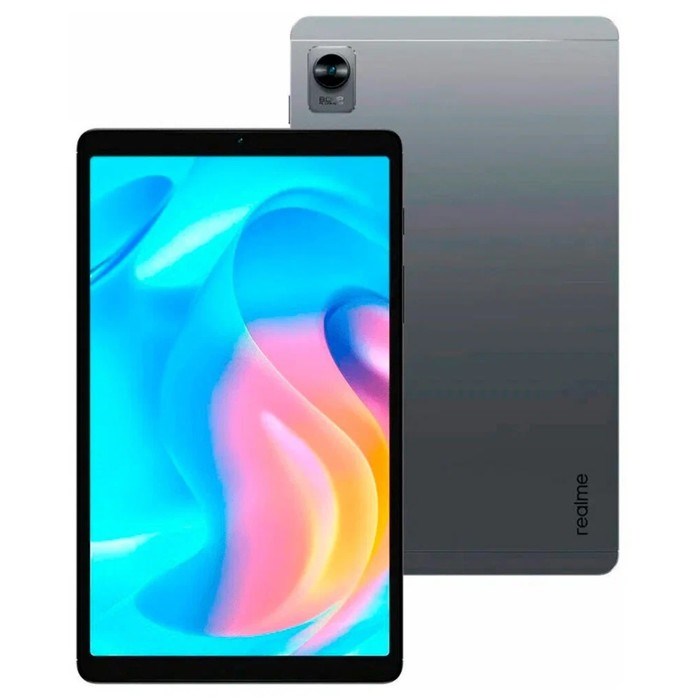 Планшет Realme RMP2106, 8.7", IPS, 1340x800, 4+64 Гб, 8+5 Мп, And 11, серый - фото 51397552