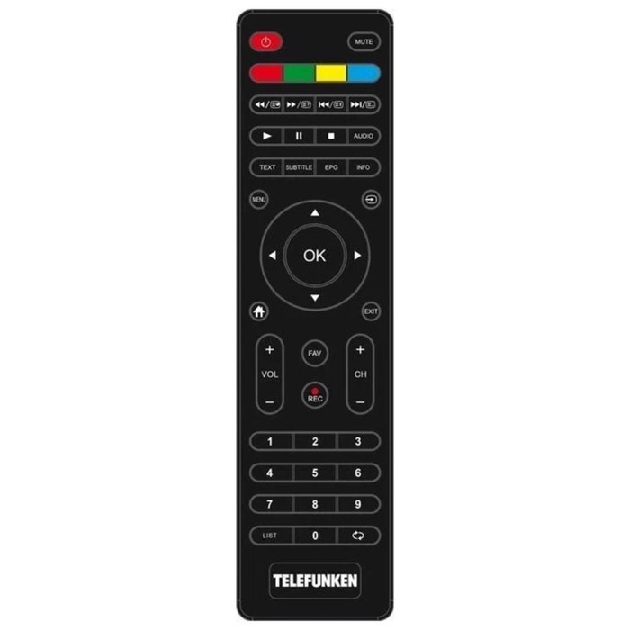 Телевизор Telefunken TF-LED32S39T2, 32", 1366х768, DVB-T2/C/S/S2, HDMI 2, USB 1, черный - фото 51397671