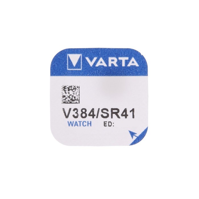 Батарейка Varta Silver Oxide, 384 (SR736SW) - 1BL, 1.55 В, блистер, 1 шт. - фото 51397709