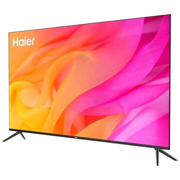 Телевизор Haier SMART TV S1, 65", 3840x2160, DVB-T/T2/C/S2, HDMI 3, USB 2, Smart TV, чёрный - фото 51397751