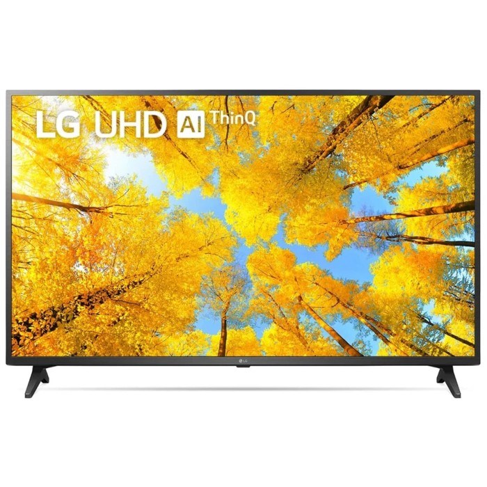 Телевизор LG 55UQ75006LF, 55", 3840x2160, DVB-T2/C/S/S2, HDMI 3, USB 1, Smart TV, черный - фото 51397851