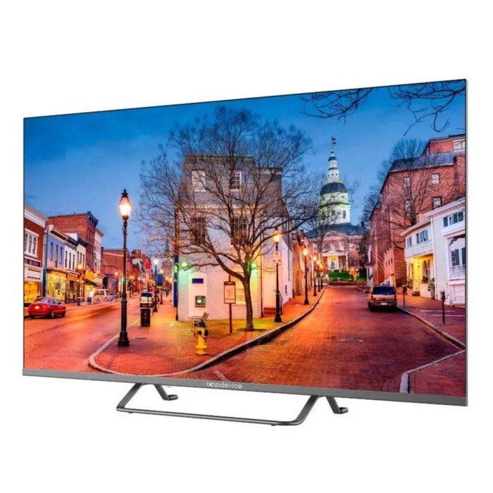 Телевизор Topdevice TDTV40BS04F, 40",1920x1080,DV3-Т/T2/C/S/S2, HDMI 3,USB2, SmartTV,черный - фото 51397917