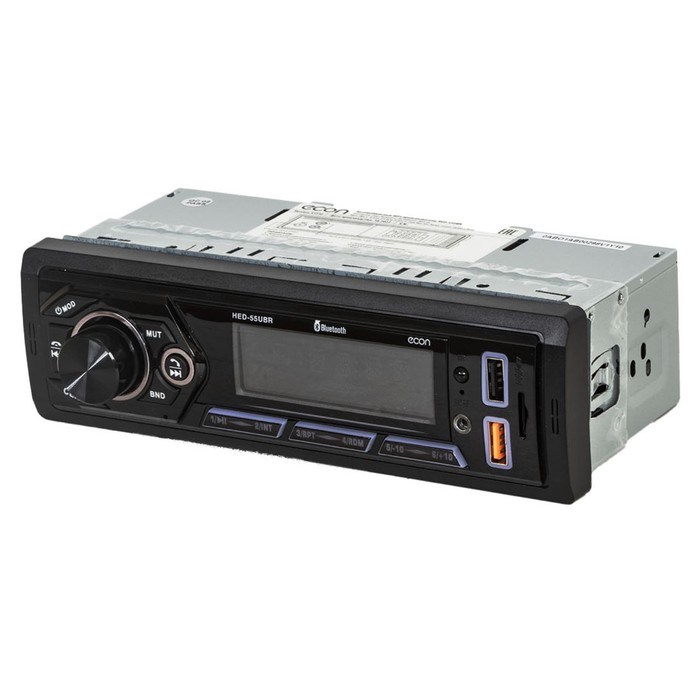 Автомагнитола MP3/WMA HED-55UBR, 50 Вт, USB, Bluetooth, AUX - фото 51397986