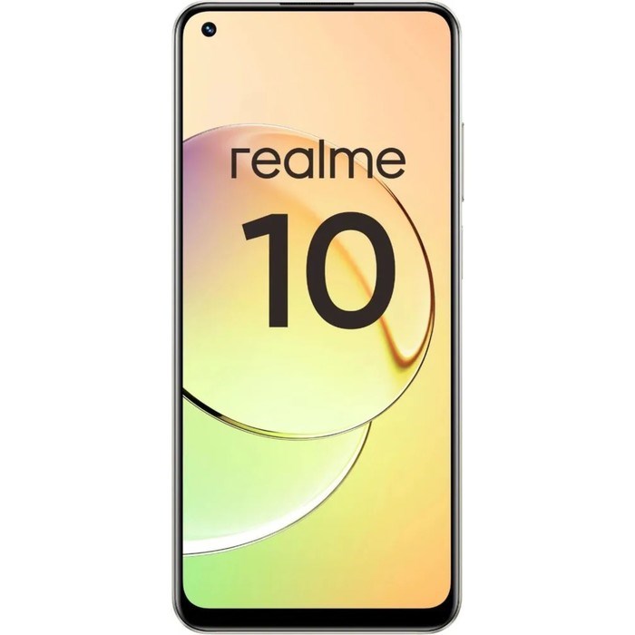 Смартфон Realme 10, 6.4", SAmoled, 2 sim, 4 Гб, 128 Гб, 50 Мп, 16 Мп, 5000 мАч, белый - фото 51398178