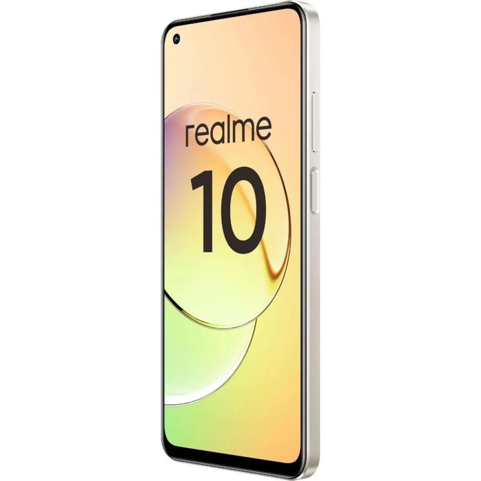 Смартфон Realme 10, 6.4", SAmoled, 2 sim, 4 Гб, 128 Гб, 50 Мп, 16 Мп, 5000 мАч, белый - фото 51398179