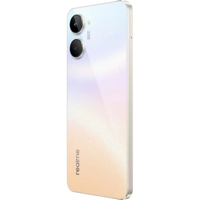 Смартфон Realme 10, 6.4", SAmoled, 2 sim, 4 Гб, 128 Гб, 50 Мп, 16 Мп, 5000 мАч, белый - фото 51398183