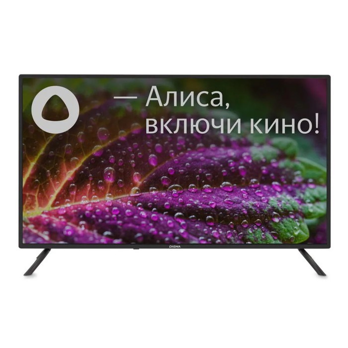 Телевизор Digma DM-LED40SBB31, 40", 1920x1080, DVB-T/T2/C/S/S2, HDMI 3, USB 2, Smart TV - фото 51398527