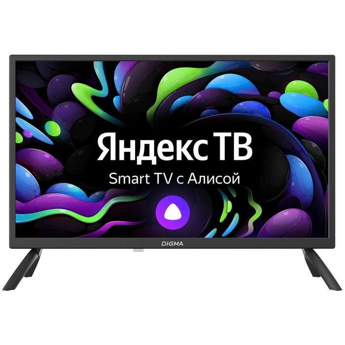 Телевизор Digma DM-LED24SBB31, 24", 1366x768, DVB-T/T2/C/S/S2, HDMI 3, USB 2, Smart TV - фото 51398553