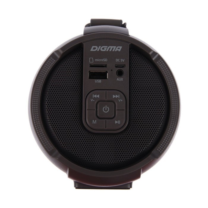 Портативная колонка Digma D-PS1520, 16Вт, BT, microSD,USB,AUX,FM, 1500мАч, камуфляж - фото 51398879