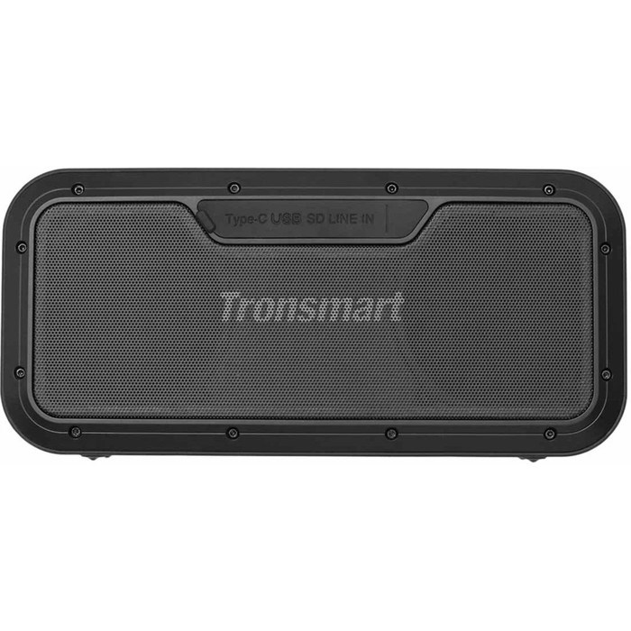 Портативная колонка Tronsmart Force Pro, 60 Вт, 10000 мАч, AUX, microSD, IPX7, функция PB - фото 51399221