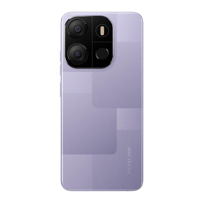 Смартфон Tecno POP 7, 6.6", IPS, 2 Гб, 64 Гб, 8 Мп, 5 Мп, 2 sim, 5000 мАч, фиолетовый - фото 51399324