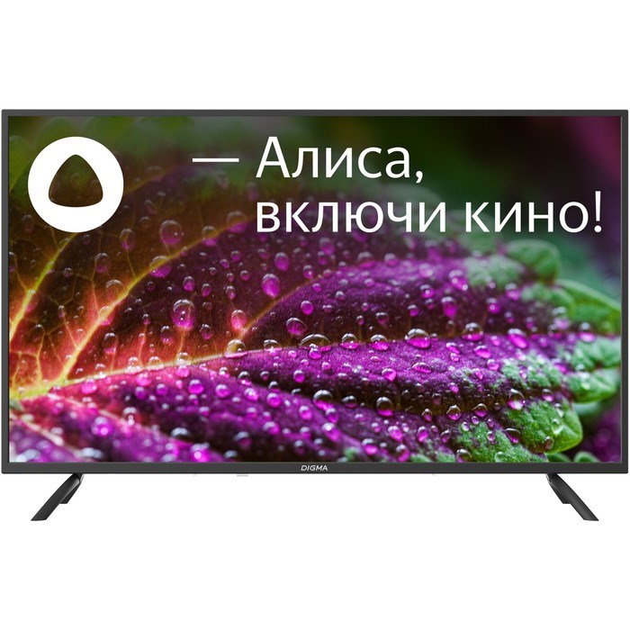 Телевизор Digma DM-LED43UBB31, 43", 3840x2160, DVB-T/T2/C/S2,HDMI 3, USB 2, Smart TV, чёрный - фото 51399631