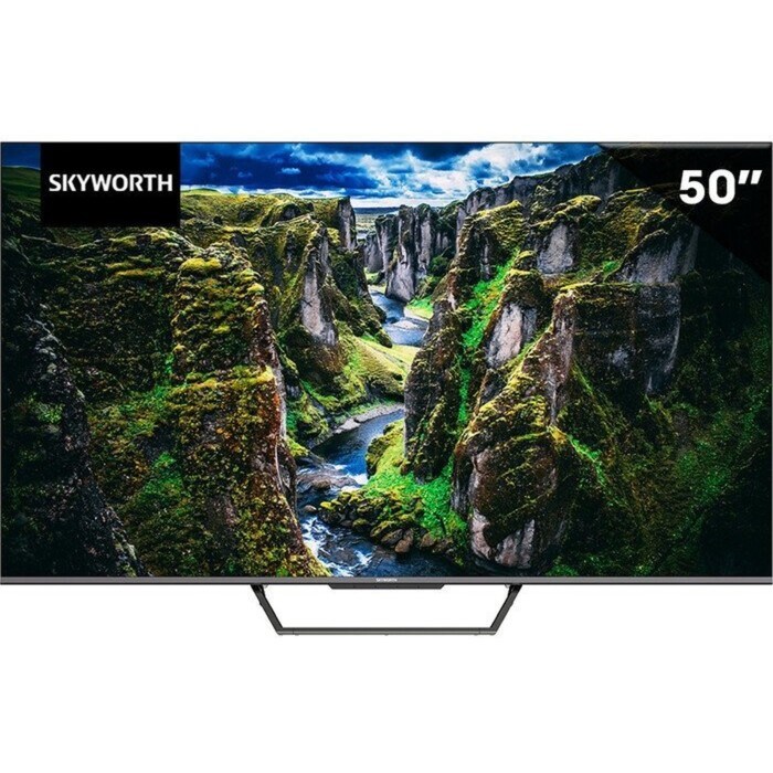 Телевизор SKYWORTH 50SUE9500, 50", 3840x2160, DVB-T2/C/S/S2, HDMI 3, USB 2, Smart TV, QLED - фото 51399851