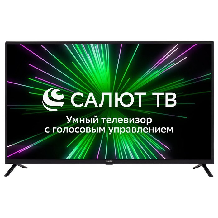 Телевизор Hyundai H-LED43BS5001,43",1920x1080, DVB-C/T2/S/S2, HDMI 2, USB 1, SmartTV, черный - фото 51400044