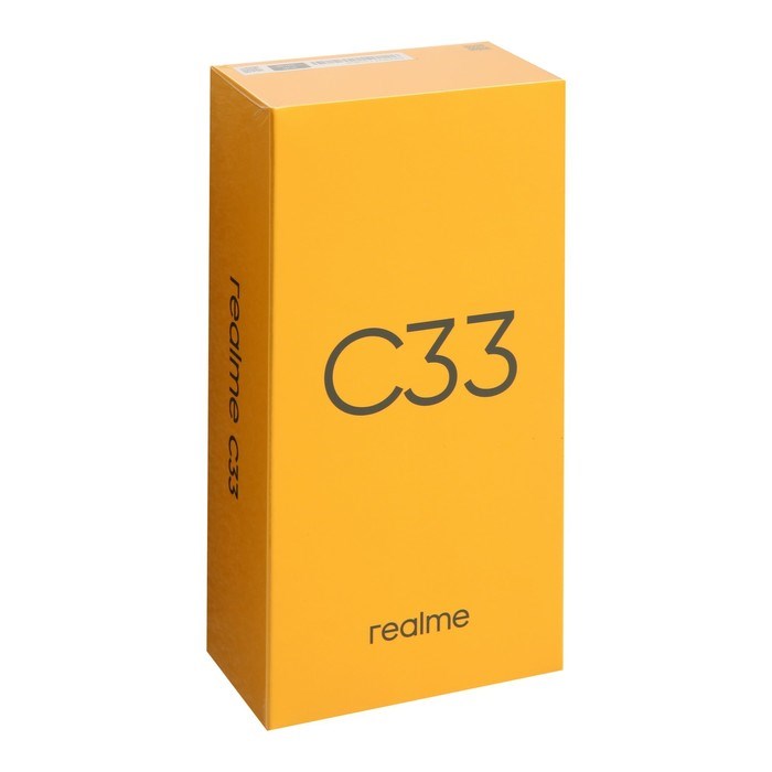 Смартфон Realme C33, 6.5", IPS, 2 sim, 3 Гб, 32 Гб, 50 Мп, 5 Мп, 5000 мАч, голубой - фото 51400158