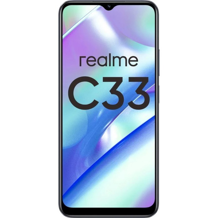 Смартфон Realme C33, 6.5", IPS, 2 sim, 3 Гб, 32 Гб, 50 Мп, 5 Мп, 5000 мАч, черный - фото 51400173