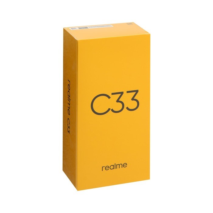 Смартфон Realme C33, 6.5", IPS, 2 sim, 3 Гб, 32 Гб, 50 Мп, 5 Мп, 5000 мАч, черный - фото 51400180