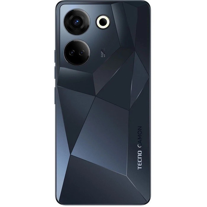 Смартфон Tecno Camon 20 Pro, 6.7", 8 Гб, 256 Гб, 64 Мп, 32 Мп, 2 sim, 5000 мАч, NFC, черный - фото 51400195