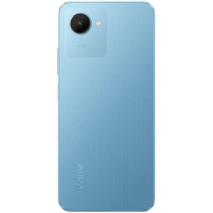 Смартфон Realme C30s, 6.5", 3 Гб, 64 Гб, 8Мп, 5Мп, microSD, 2sim, 5000мАч, синий - фото 51400233