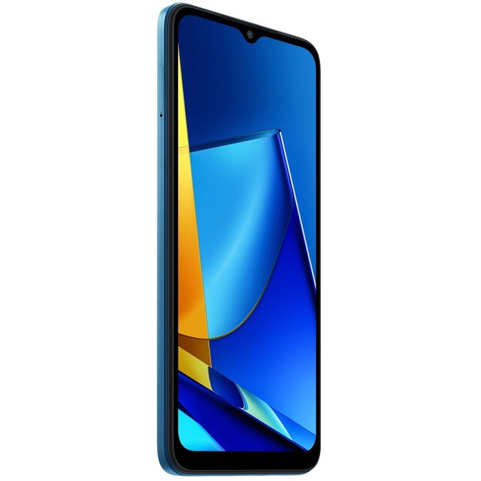 Смартфон Xiaomi POCO C51, 6.52", IPS, 2 Гб, 64 Гб, 8 Мп, 2 Sim, 5000 мАч, синий - фото 51400423