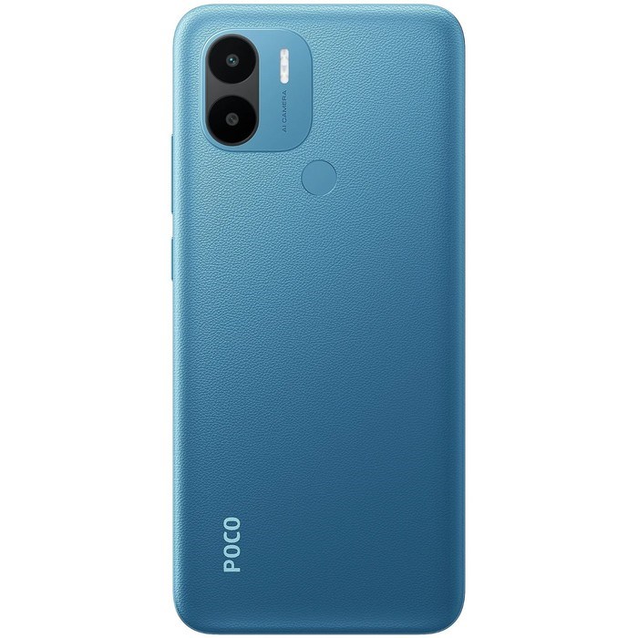 Смартфон Xiaomi POCO C51, 6.52", IPS, 2 Гб, 64 Гб, 8 Мп, 2 Sim, 5000 мАч, синий - фото 51400426