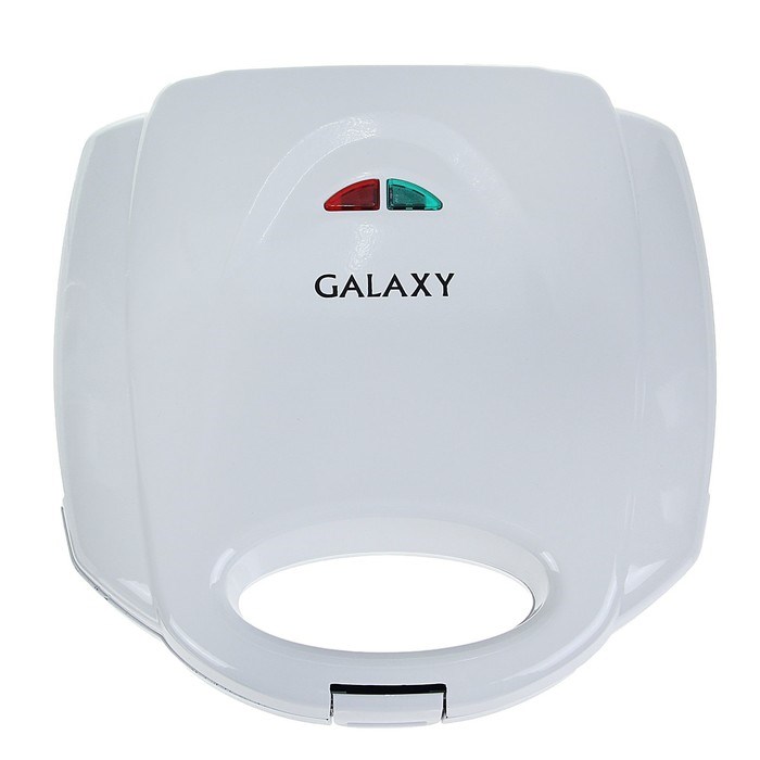 Сэндвичница Galaxy GL 2954, 800 Вт, приготовление тостов, белая - фото 51400664