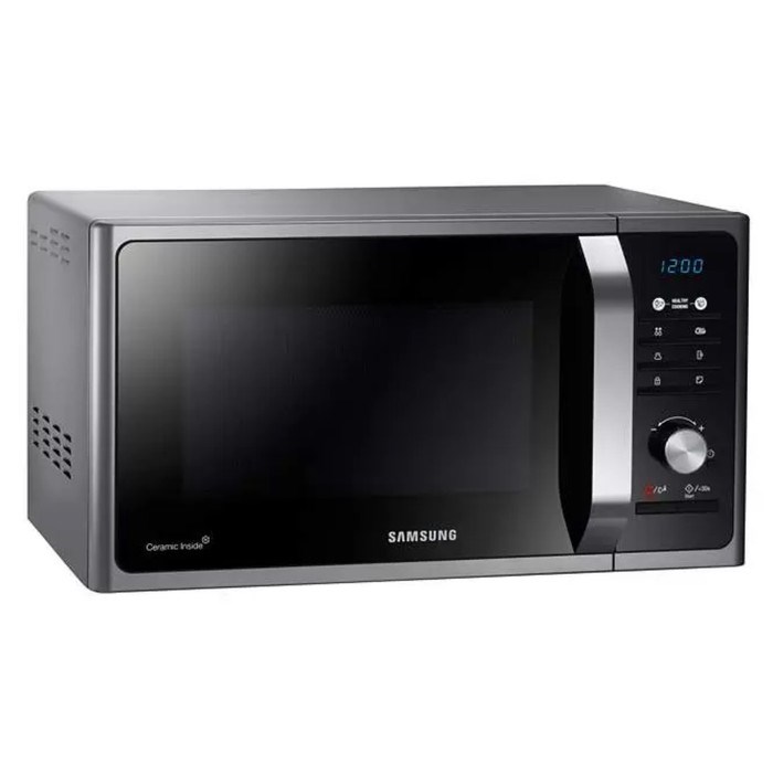 Микроволновая печь Samsung MS23F302TAS, 23 л, 800 Вт, серебристый - фото 51400906