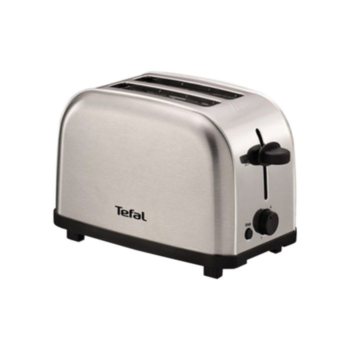 Тостер Tefal TT 330D30, 700 Вт, 6 режимов прожарки, 2 тоста , серебристый - фото 51400960