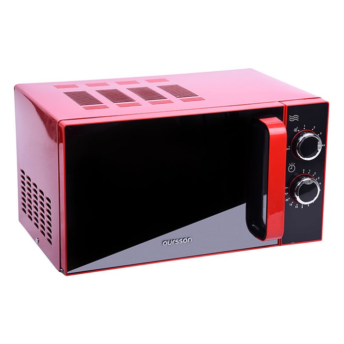 Микроволновая печь Oursson MM2005/RD, 1200 Вт, 20 л, таймер, чёрно-красная - фото 51402072