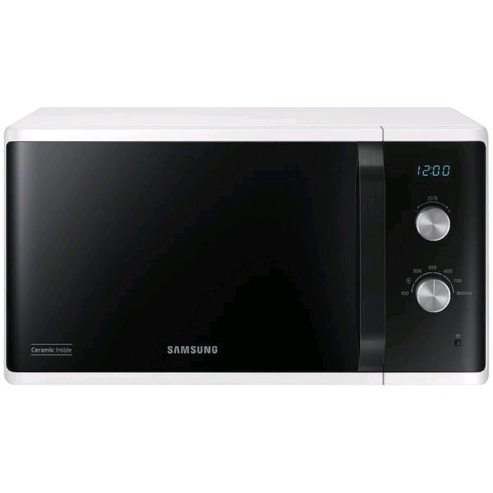 Микроволновая печь Samsung MS23K3614AW/BW, 800 Вт, 23 л, чёрно-белая - фото 51402849