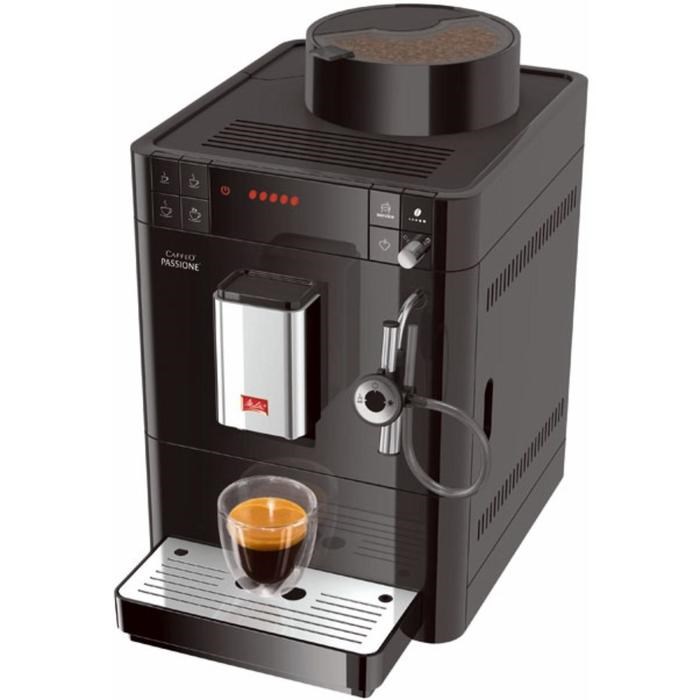 Кофемашина Melitta Caffeo F 530-102 Passione, автоматическая, 1450 Вт, 1.2 л, чёрная - фото 51403595