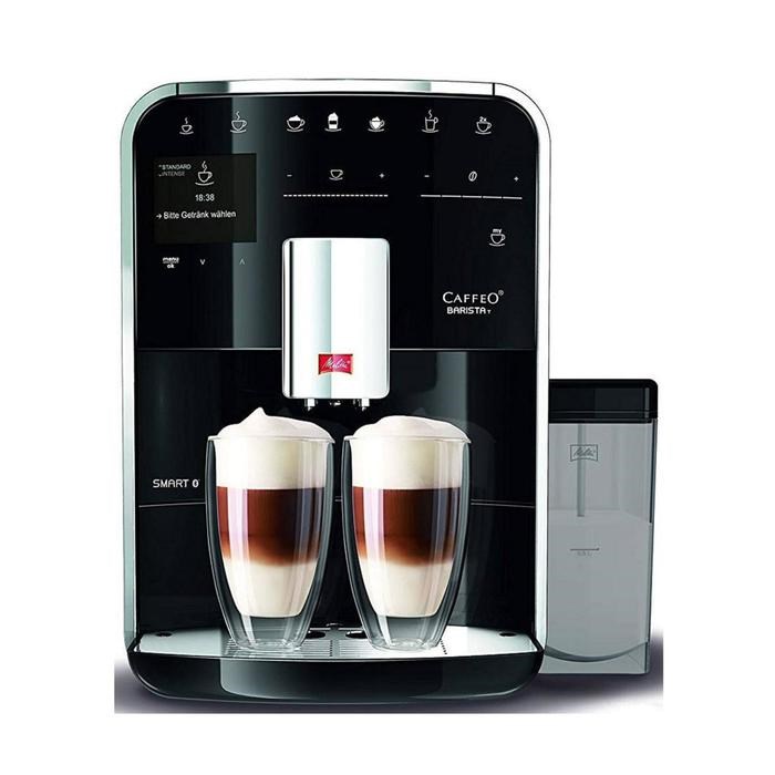 Кофемашина Melitta Caffeo F 830-102 Barista T Smart, автоматическая, 1450 Вт, 1.8 л, чёрная   548775 - фото 51403596