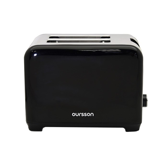 Тостер Oursson TO2120/BL, 930 Вт, 7 режимов прожарки, 2 тоста, разморозка, черный - фото 51404470