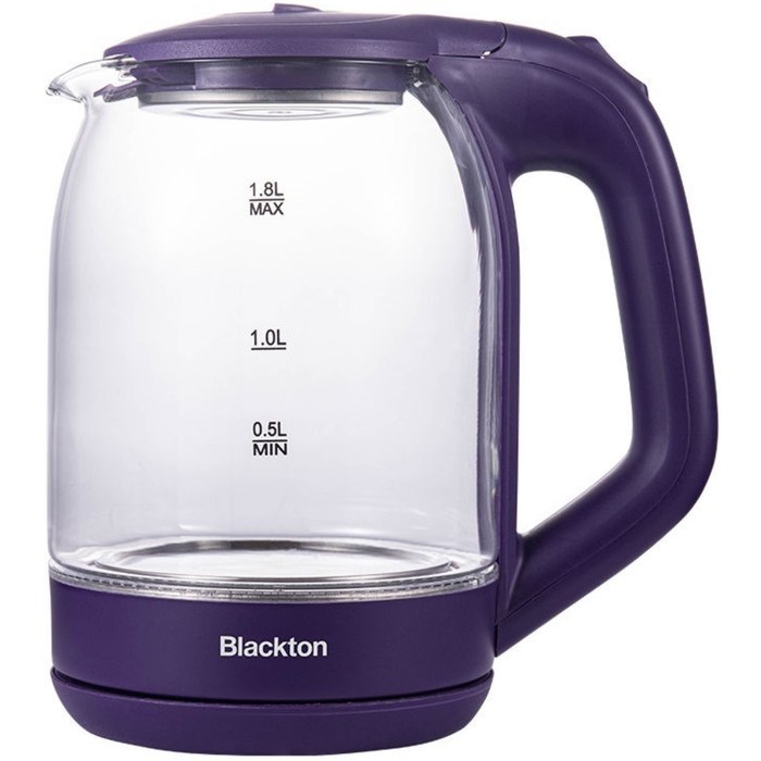 Чайник электрический Blackton Bt KT1823G, 1.8 л, 1500 Вт, фиолетовый - фото 51404773