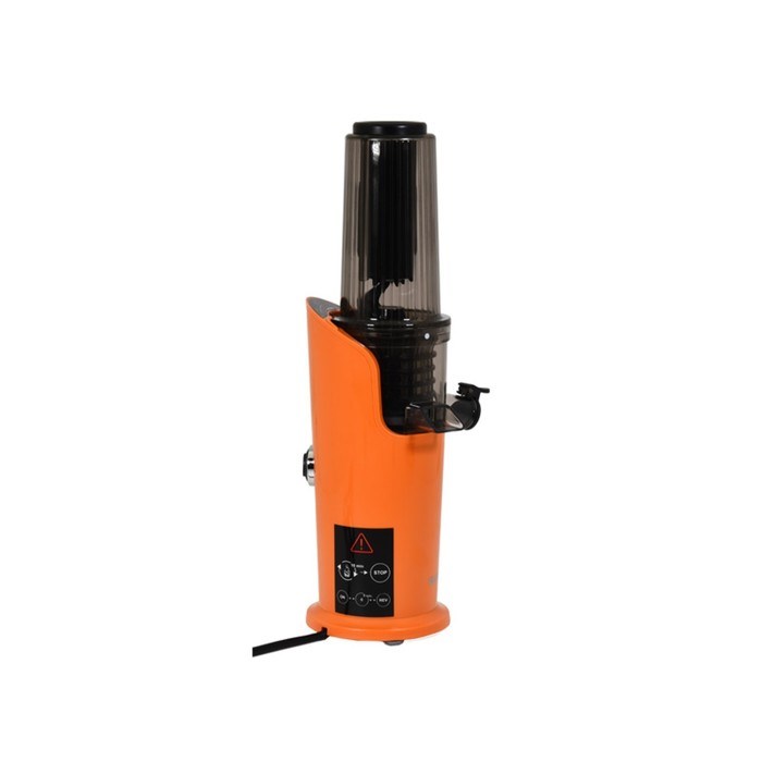 Соковыжималка Oursson JM4600/OR, шнековая, 150 Вт, 0.5/0.5 л, 70 об/мин, чёрно-оранжевая - фото 51404924