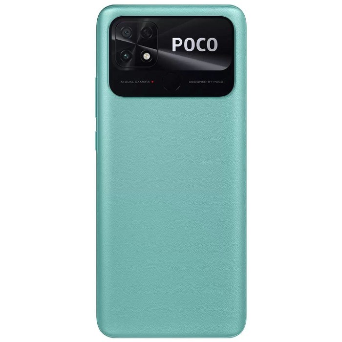 Смартфон Xiaomi POCO C40 RU, 6.71'', IPS, 4 Гб, 64 Гб, 13 Мп, 5 Мп, 6000 мАч, IP52, зеленый - фото 51406147