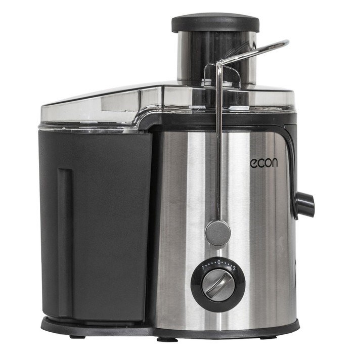 Соковыжималка econ ECO-051JC, 800 Вт, 0.5 л, 2 скорости,чёрно-серебристая - фото 51406655 Соковыжималка econ ECO-051JC, 800 Вт, 0.5 л, 2 скорости,чёрно-серебристая - фото 51406655